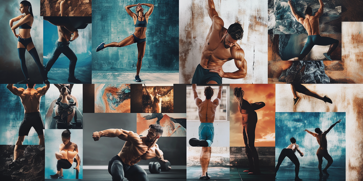 Examples of AI-generated images with common distortions
